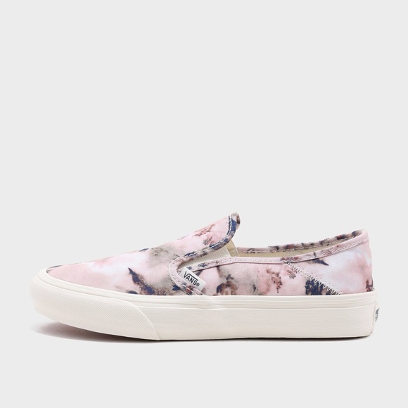 Vans Floral Dye Slip On Shoes - Picture 2 of 7